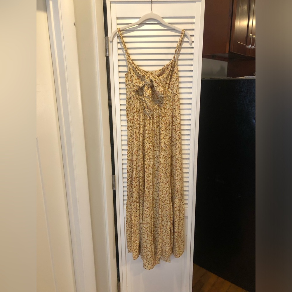 Faithfull the Brand Floral Yellow Maxi Dress - Picture 7 of 10